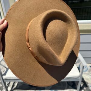 Lack Of Color Tan Wool Hat. NWT. Never Worn